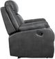 Mazin Furniture Yerba Gray Lay Flat Reclining Chair-3