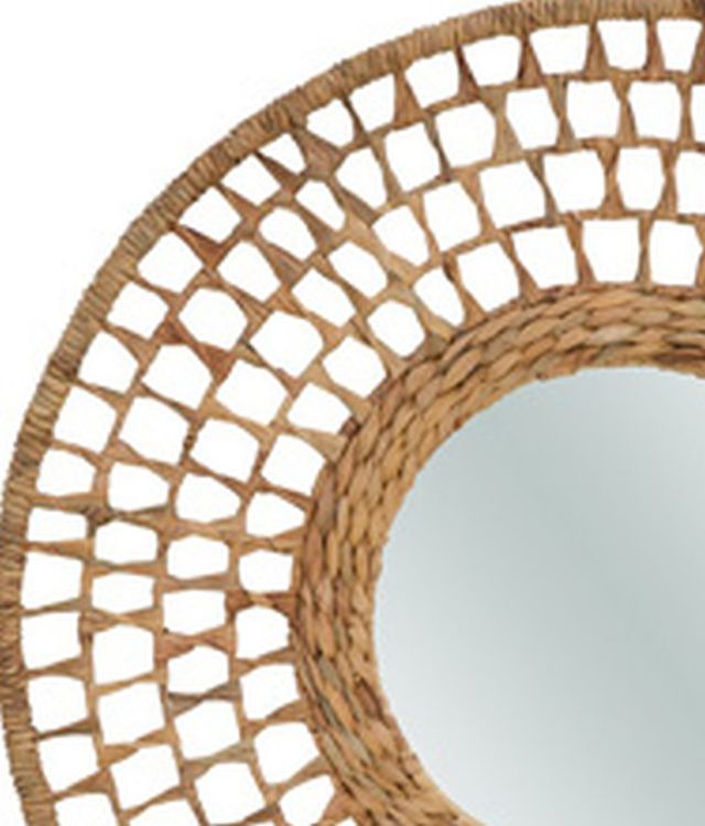 Signature Design by Ashley® Deltlea Natural Accent Mirror-1
