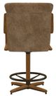 Chromcraft™ Customizable Denton Counter Chair with Metal Footrest-4