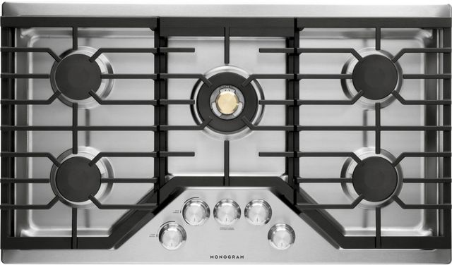 Monogram 36 inch Deep-Recessed Natural Gas Cooktop