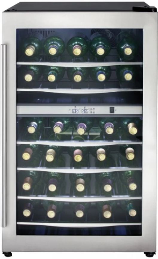 Danby® Designer 20" 4.0 Cu. Ft. Stainless Steel Wine Cooler-1