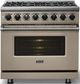 Viking® 7 Series 36" Nantucket Pro Style Dual Fuel Range-2