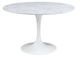 Bassett Mirror Dunham White Round Dining Table-0