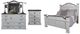 Vintage Furniture Hulk 4 Piece Two-Tone King Bedroom Set-0