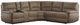 Emerald Home Aurora 3-Piece Brown Full Sleeper and Power Sectional-0