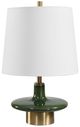 Uttermost® Sieler Glossy Moss Green Table Lamp-0