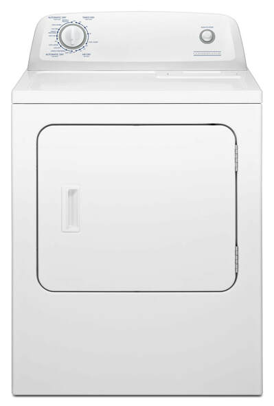 Crosley® Conservator® 6.5 Cu. Ft. White Front Load Gas Dryer | B
