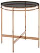 VIG Furniture Modrest Bradford Chrome/Rosegold Modern Small End Table-0