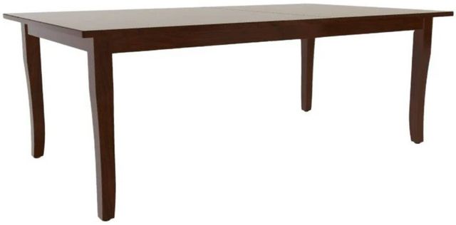 Mavin Customizable 48" x 72" Rectangular Extendable Dining Table with 12" Leaf-0
