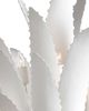 Currey & Company Agave Marjorie Skouras Tijereta Gesso White Chandelier-4