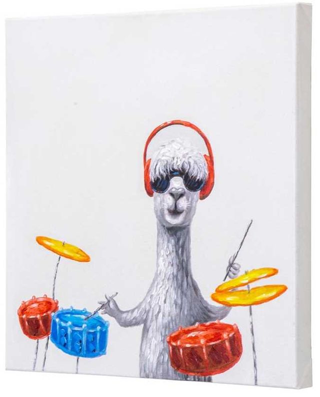 YHD Llama Play for You II Wall Art-2