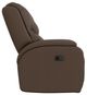 Best® Home Furnishings Customizable Maverly Leather Power Reclining Tilt Headrest Space Saver Console Loveseat-2
