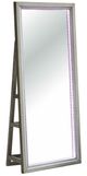 Signature Design by Ashley® Evesen Champagne Floor Standing Mirror with Storage and LED-3
