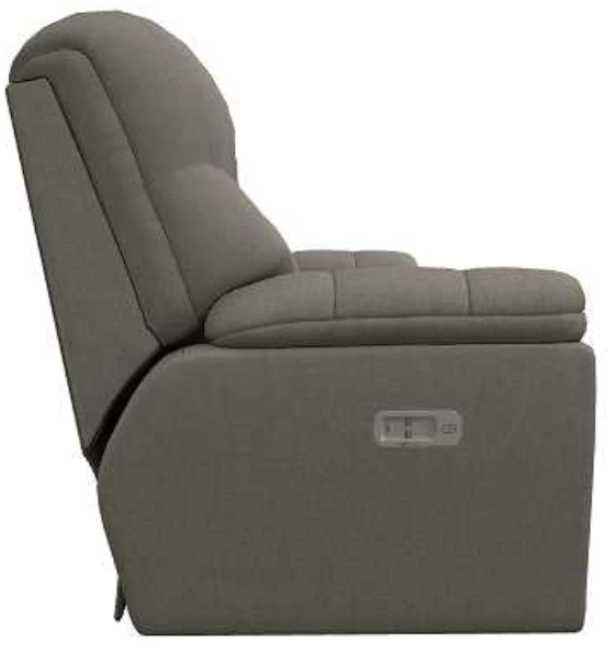 La-Z-Boy® Morrison Fog Power Reclining Loveseat with Console, Headrest, and Lumbar-3
