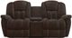 La-Z-Boy® Maverick Walnut Reclining Loveseat with Console-0