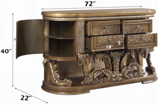 ACME Furniture Constantine Brown/Gold Dresser | LFD Home Furnishing | McAllen, Laredo, Brownsville, Rio Grande City, Eagle Pass, TX ACME Furniture Constantine Brown/Gold Dresser | LFD Home Furnishing | McAllen, Laredo, Brownsville, Rio Grande City, Eagle Pass, TX