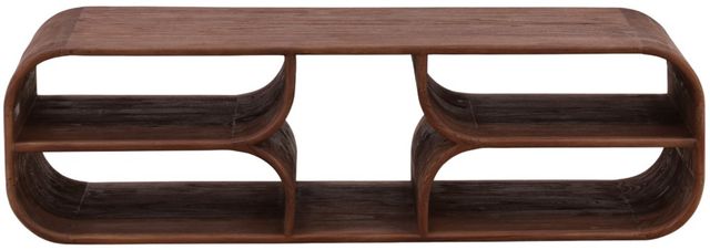 Dovetail Furniture Gaetan Medium Brown Coffee Table-1