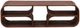 Dovetail Furniture Gaetan Medium Brown Coffee Table-1
