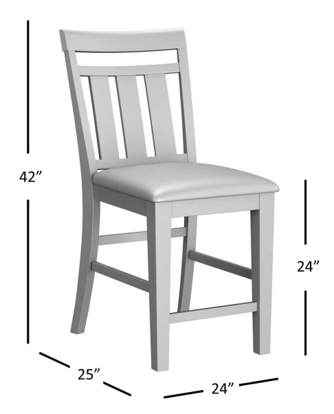 Jofran Inc. Kona Grove Brown Counter Stool-2