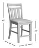 Jofran Inc. Kona Grove Brown Counter Stool-2
