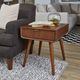 Flexsteel Ludwig Walnut End Table-1