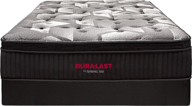 Dura-Last by Spring Air® Spartan 14" Wrapped Coil Plush Euro Top Twin XL Mattress-2