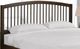 Titus Furniture Espresso 60" Queen Panel Bed-1