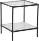 Signature Design by Ashley® Ryandale Glass Top Accent Table with Antique Black Metal Base-0