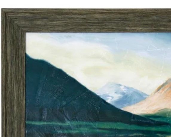 Stylecraft Blue/Brown Wall Art-1