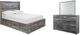 Signature Design by Ashley® Baystorm 3-Piece Gray Full Panel Bed Set-0
