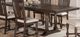 Winners Only® Xcalibur Espresso Trestle Dining Table-0
