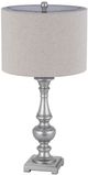 Cal® Lighting & Accessories Nampa 2-Piece Antique Silver Table Lamp Set-2