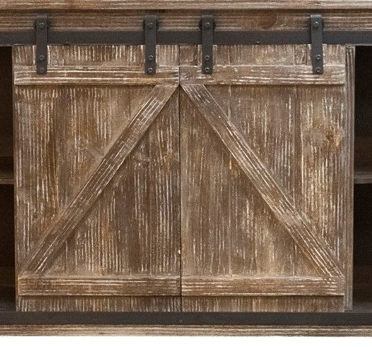 American Wholesale Furniture Barnwood 60" TV Console-2