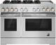 JennAir® RISE™ 48" Stainless Steel Pro Style Dual Fuel Range-0