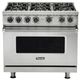 Viking® 5 Series 36" Ivy Pro Style Natural Gas Range-1