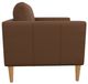 Best® Home Furnishings Customizable Trafton Leather Accent Chair with Honey Birch Legs-2