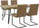 Signature Design by Ashley® Strumford 5-Piece Light Brown/Black Dining Set-0