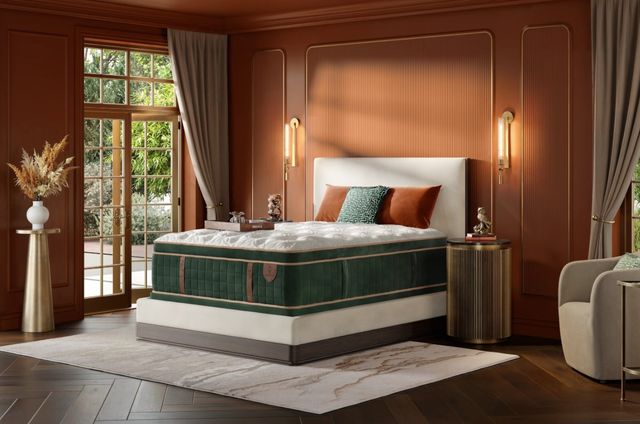Simmons® Luxury Escape No. 6 Wrapped Coil 16" Plush Pillow Top Queen Mattress-1