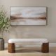 Uttermost® Haze In The Horizon Cinnamon/Deep Russet Landscape Painting-1