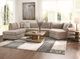 Jonathan Louis Zion Khaki 3-Piece Sectional-0