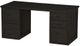 Crate Designs™ Furniture Espresso Desk-0