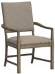 Magnussen Home® Claremont Smokey Taupe Upholstered Dining Arm Chair-0