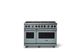 Viking® 7 Series 48'' November Sky Pro Style Natural Gas Range-0