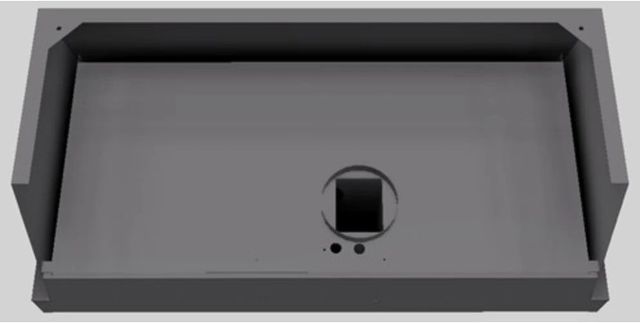 Vent-A-Hood® Designer Series 48" Gunsmoke Wall Mounted Range Hood-2