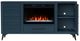 Legends Home Real Cozy Malibu Denim Blue 64" Fireplace Console-3