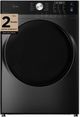 Midea 8 Cu. Ft. Metallic Gray Electric Dryer-1
