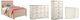 Signature Design by Ashley® Willowton 4-Piece Whitewash Full Storage Panel Bed Set-0