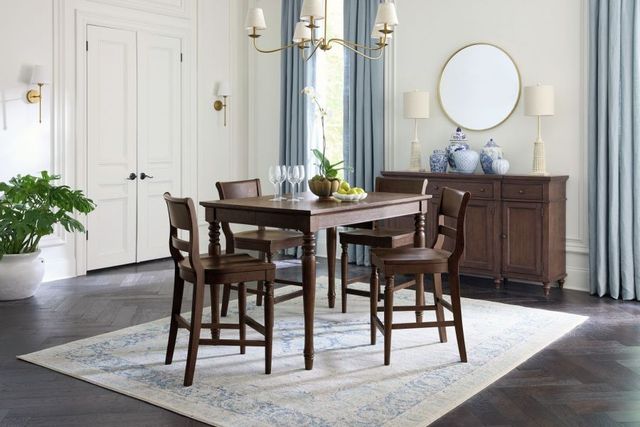 aspenhome® Cambridge 5-Piece Classic Cherry Counter Set-0
