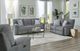 iAmerica Childers Stonewash Manual Reclining Loveseat-1
