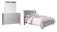 Signature Design by Ashley® Olivet 3-Piece Silver Full Panel Bed Set-0